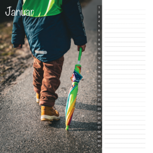 streetfoto kalender immerwährend bunt 2
