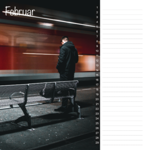 streetfoto kalender immerwährend bunt 3