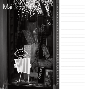 streetfoto kalender immerwährend sw 6