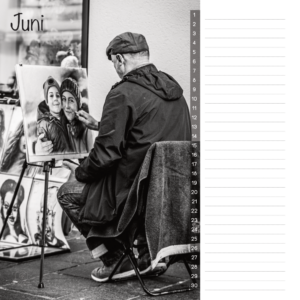 streetfoto kalender immerwährend sw 7